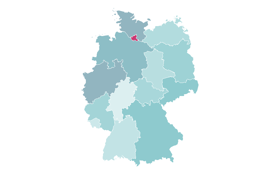 Affinity by region — Riccardo Simonetti, Germany