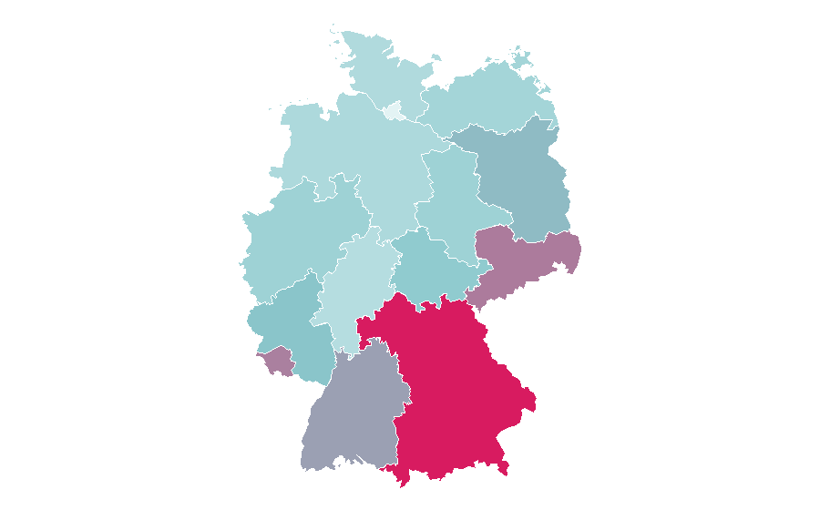 Affinity by region — Ricchi e Poveri, Germany