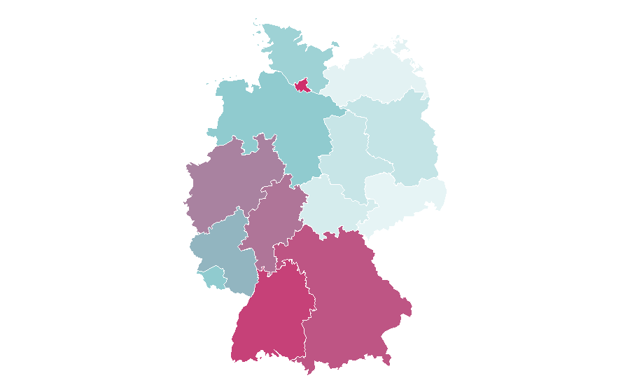 Affinity by region — Rice cooker, Germany