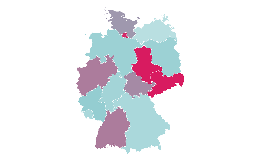 Affinity by region — Richard David Precht, Germany