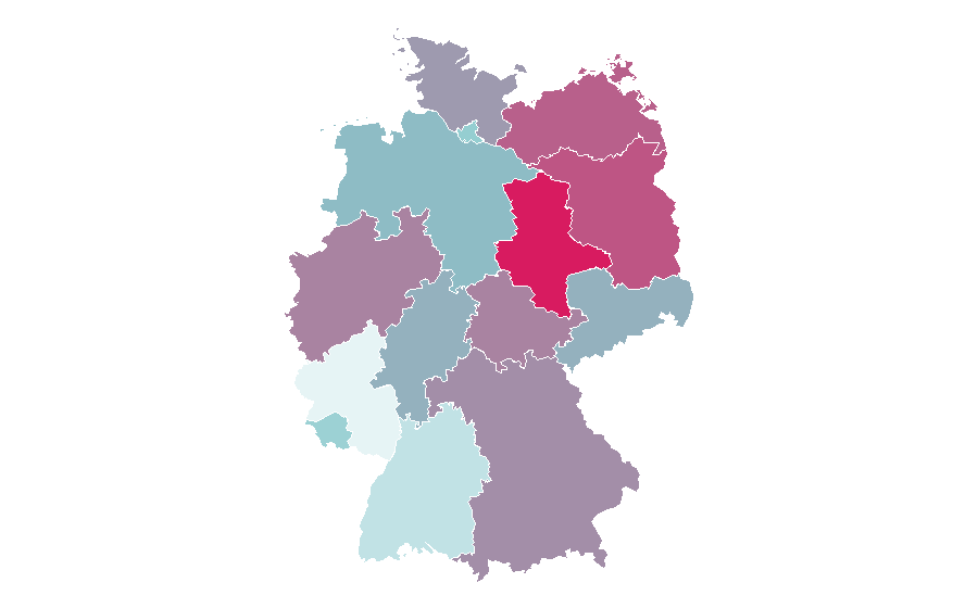 Affinity by region — Richard Madden, Germany
