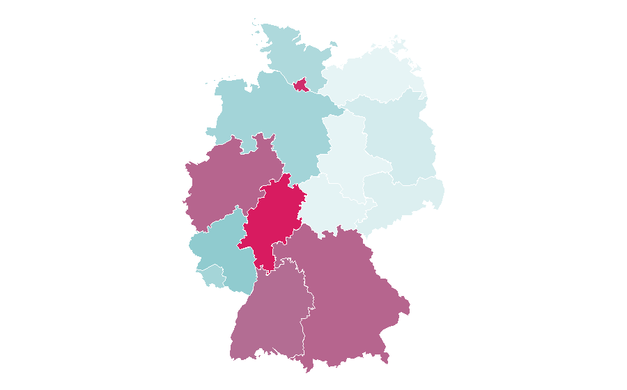 Affinity by region — Richard Mille, Germany