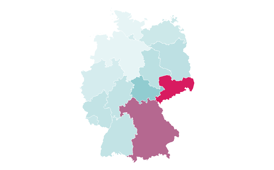 Affinity by region — Richard Wagner, Germany