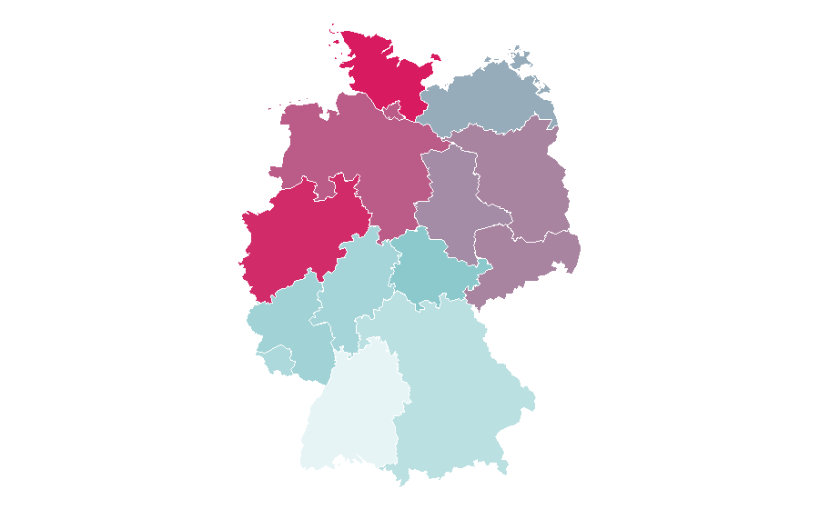 Affinity by region — Rick Astley, Germany