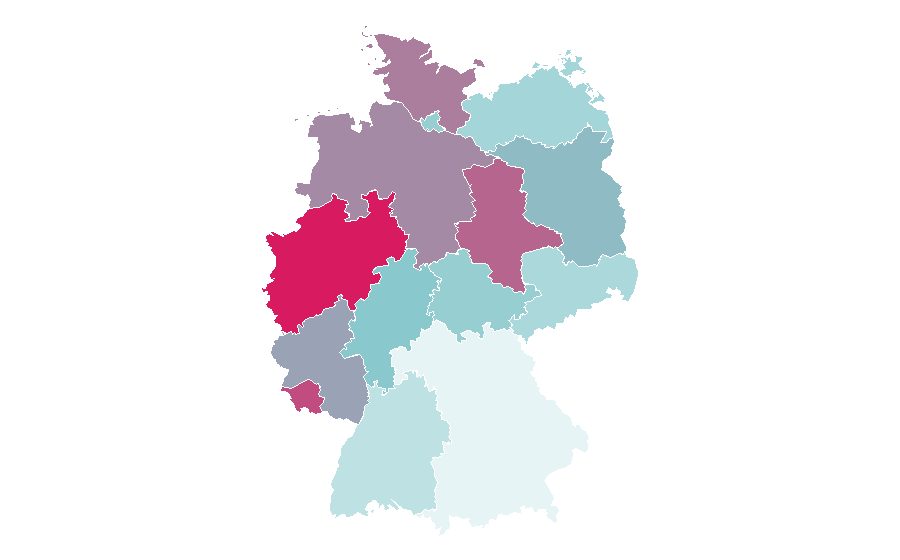 Affinity by region — Rick Grimes, Germany