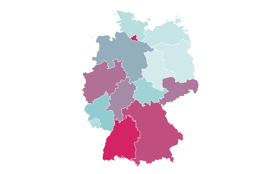 Affinity by region — Ricotta, Germany