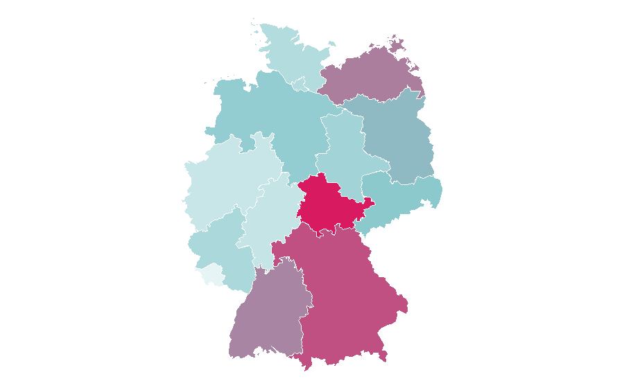 Affinity by region — Ringana, Germany