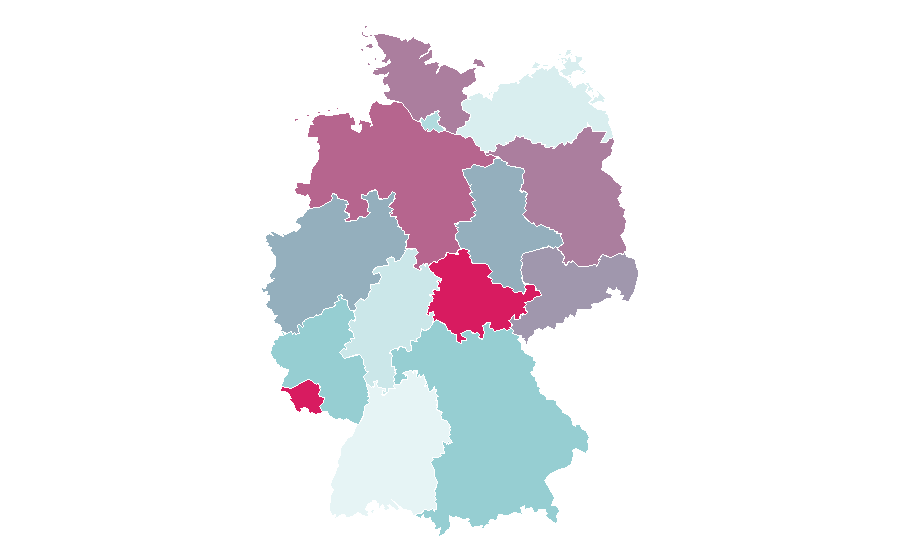 Affinity by region — Ringo Starr, Germany