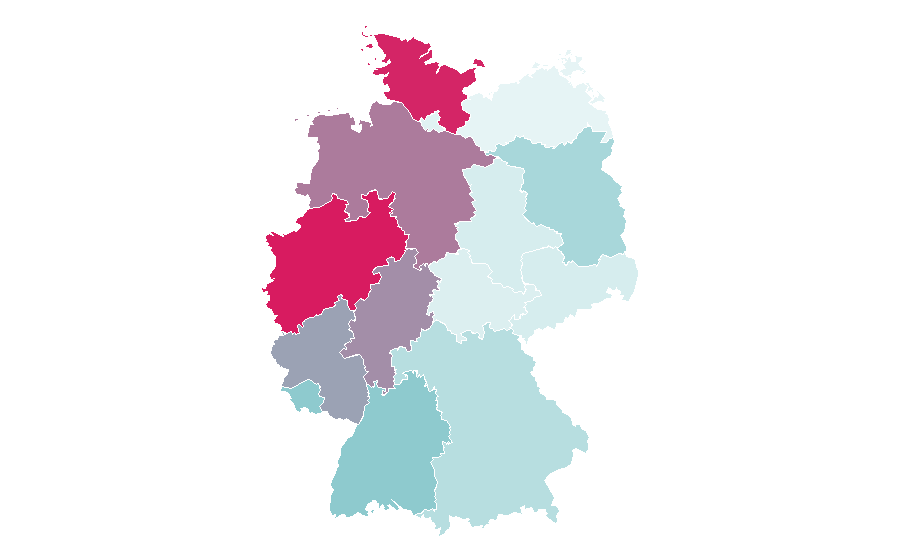 Affinity by region — Riot, Germany