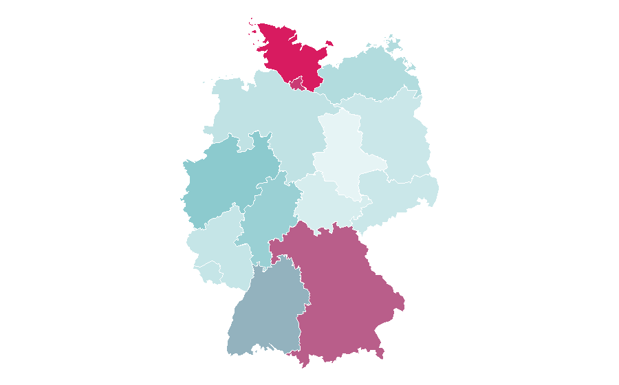 Affinity by region — Rip Curl, Germany
