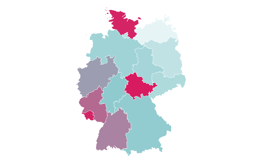 Affinity by region — Ritchie Blackmore, Germany