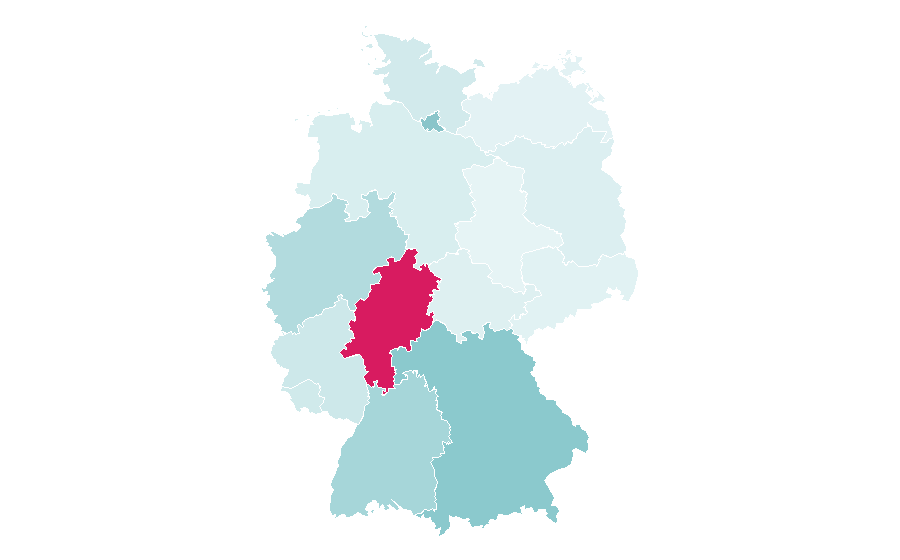 Affinity by region — Riyadh, Germany