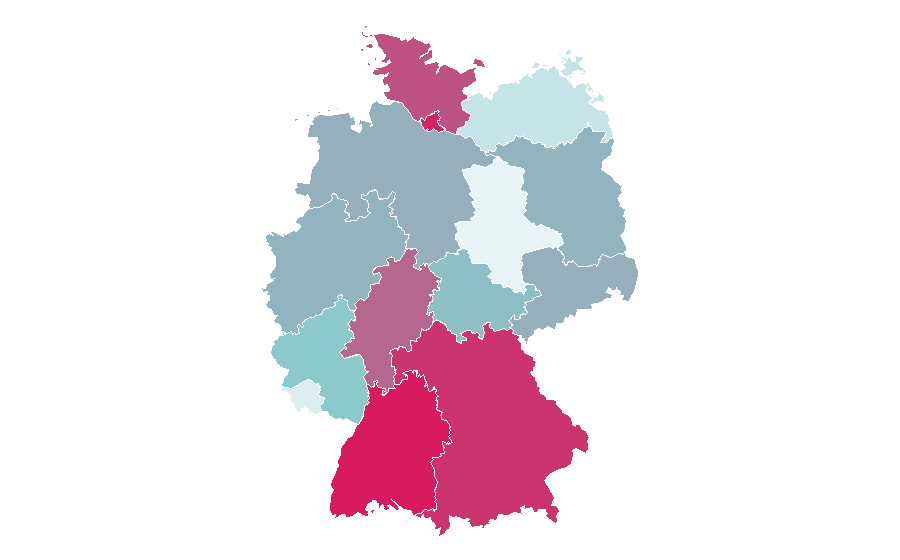 Affinity by region — Roadsurfer, Germany