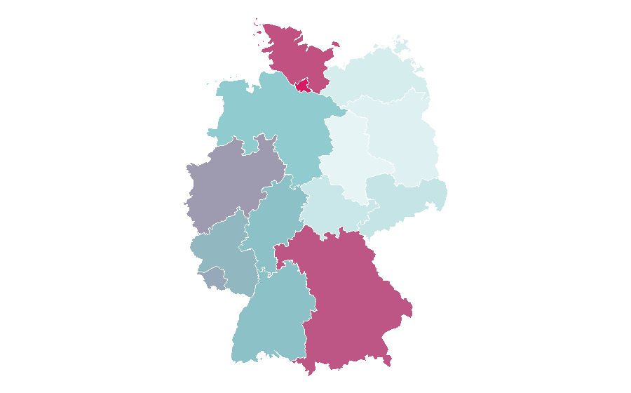 Affinity by region — Roast beef, Germany