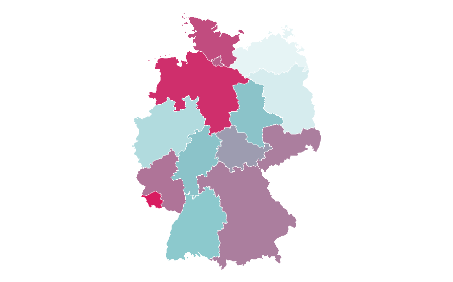 Affinity by region — Rob Halford, Germany