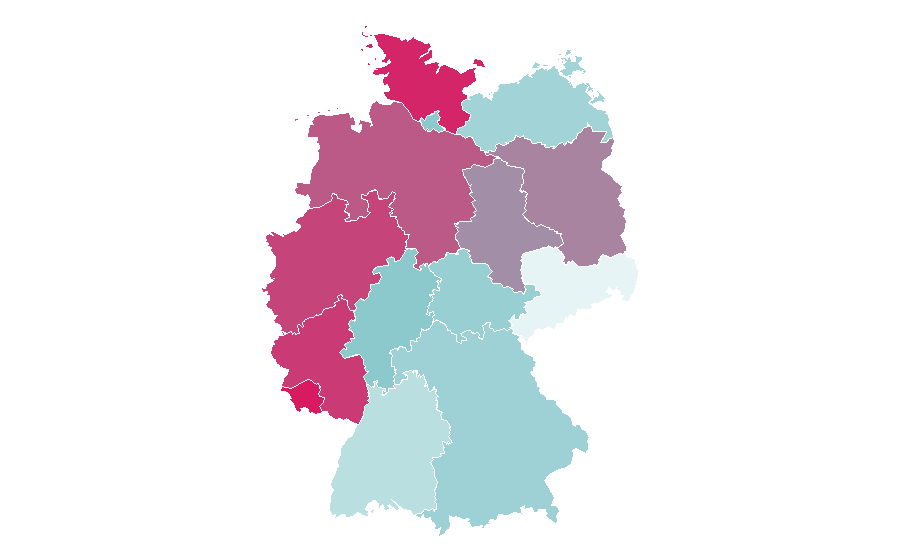 Affinity by region — Rob Lowe, Germany