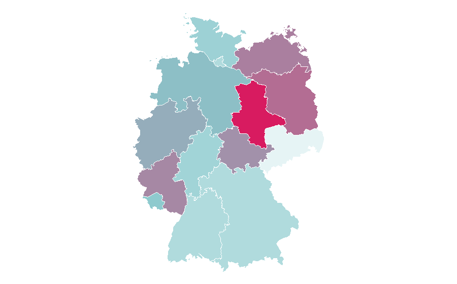 Affinity by region — Rob Schneider, Germany