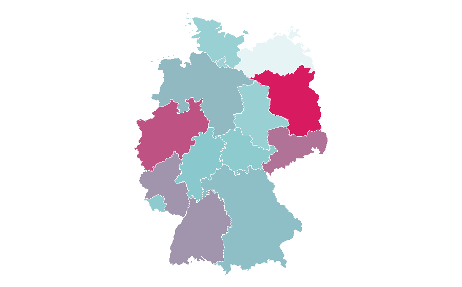 Affinity by region — Robert Andrich, Germany