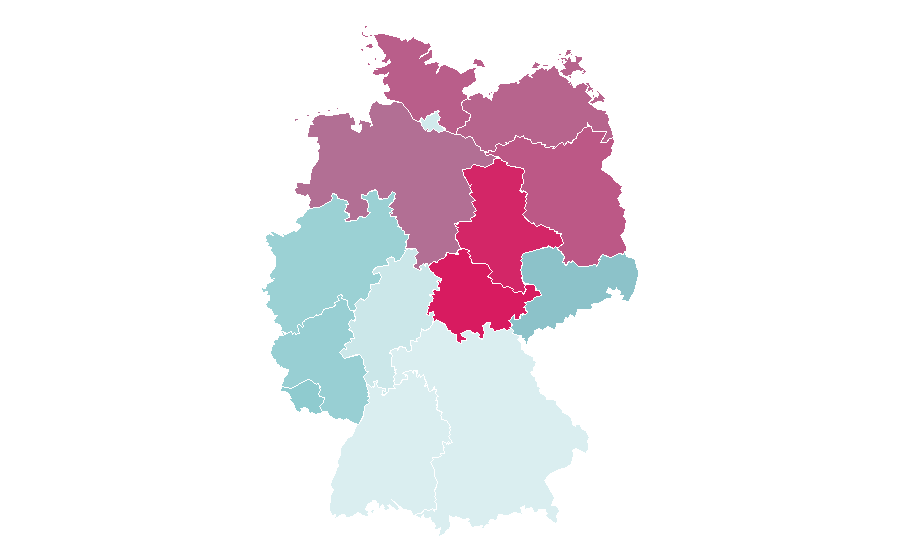 Affinity by region — Robert Atzorn, Germany