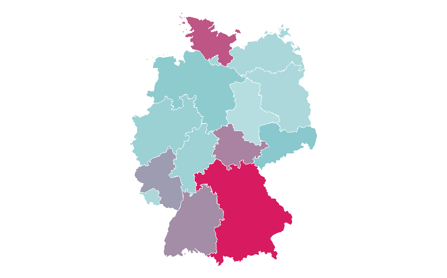 Affinity by region — Robert Betz, Germany