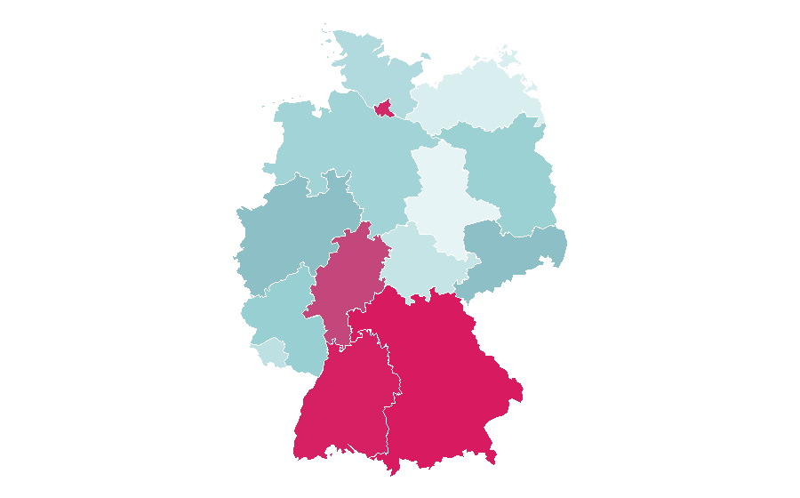 Affinity by region — Robert Kiyosaki, Germany