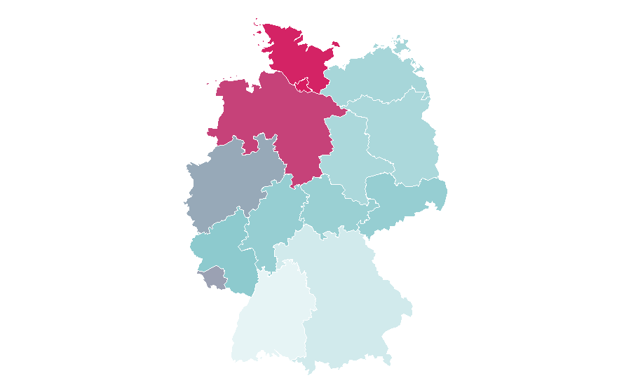 Affinity by region — Robert Palmer (singer), Germany