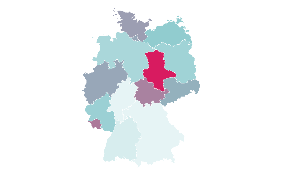 Affinity by region — Robert Wagner, Germany