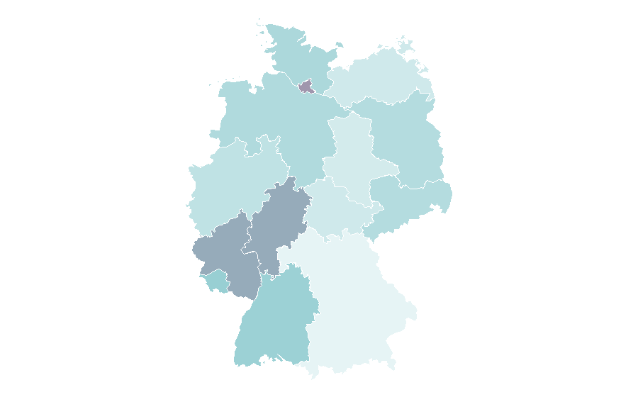 Affinity by region — Roberta Flack, Germany