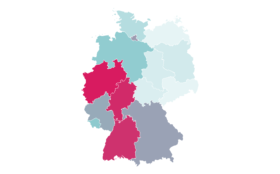 Affinity by region — Roberto Carlos (singer), Germany