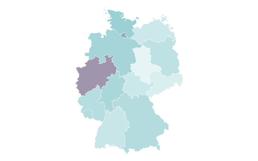 Affinity by region — Robin Alexander, Germany
