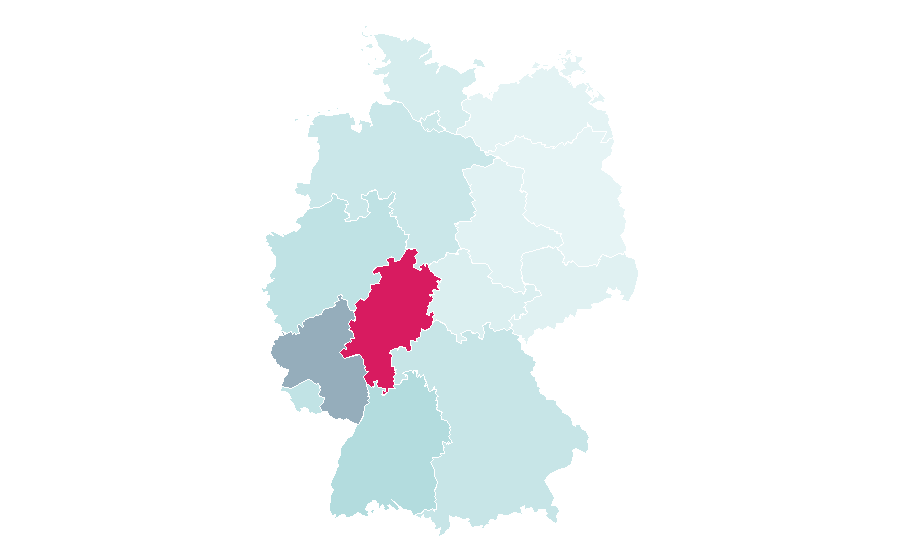 Affinity by region — Robin Koch, Germany