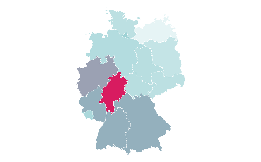 Affinity by region — Robot, Germany
