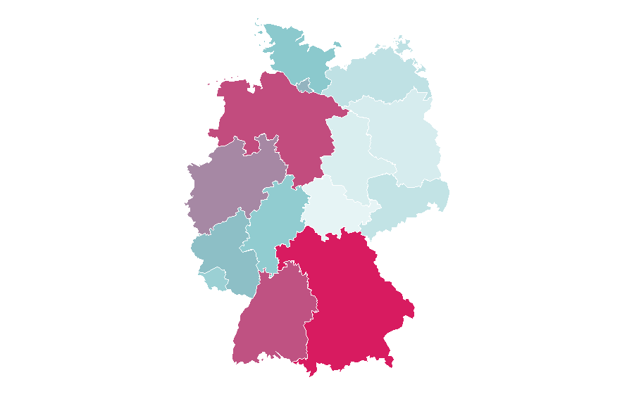 Affinity by region — Robotic vacuum cleaner, Germany
