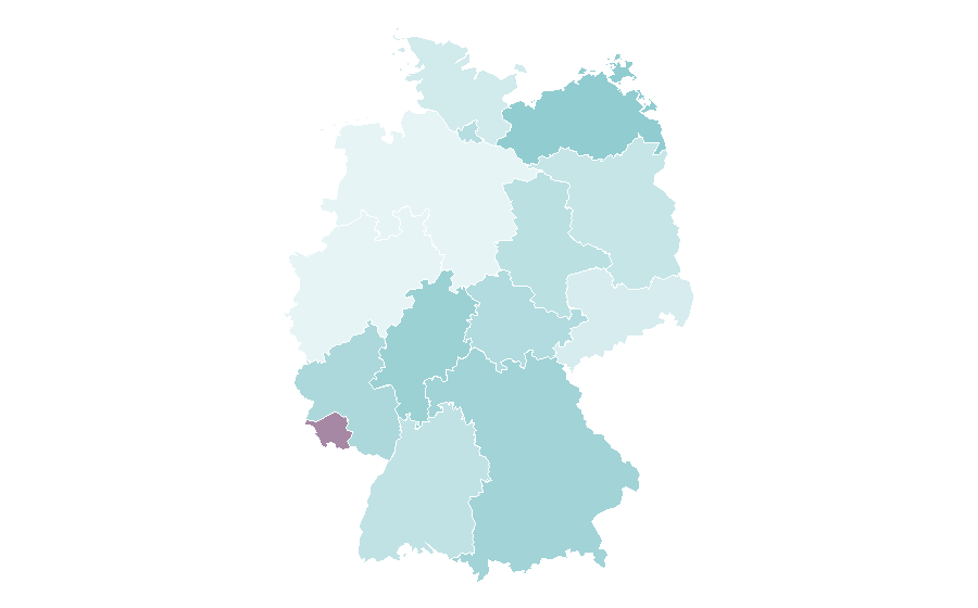 Affinity by region — Rock-climbing equipment, Germany