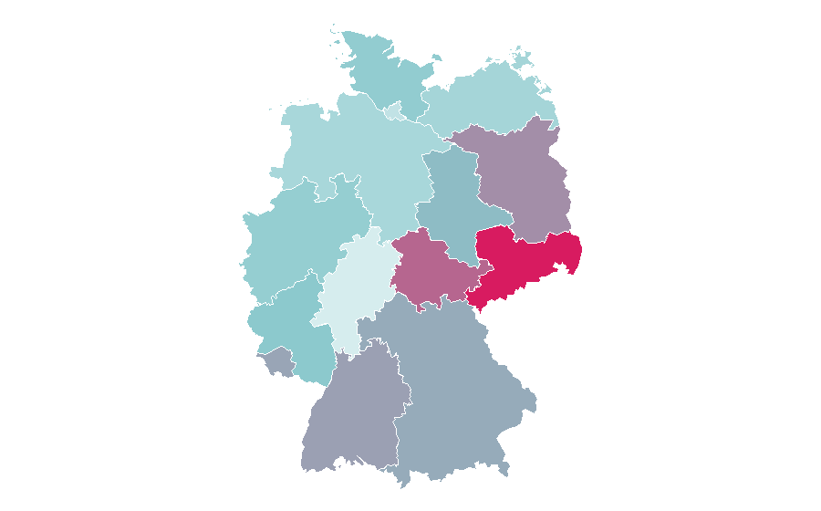 Affinity by region — Rockabilly, Germany