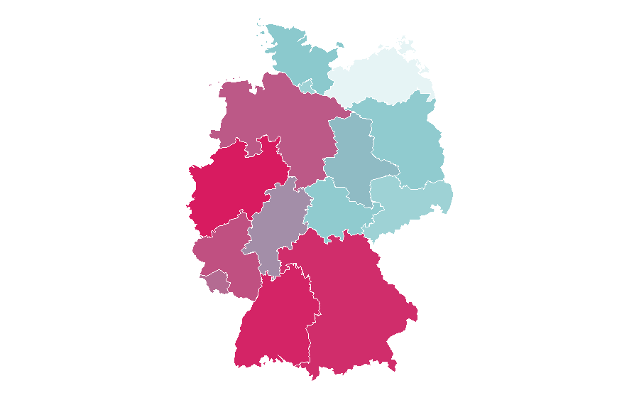 Affinity by region — Rocking chair, Germany