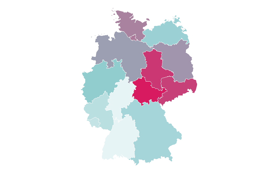Affinity by region — Rod Stewart, Germany