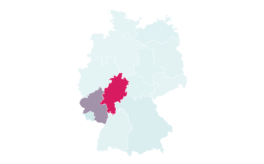 Affinity by region — Rodenbach, Germany