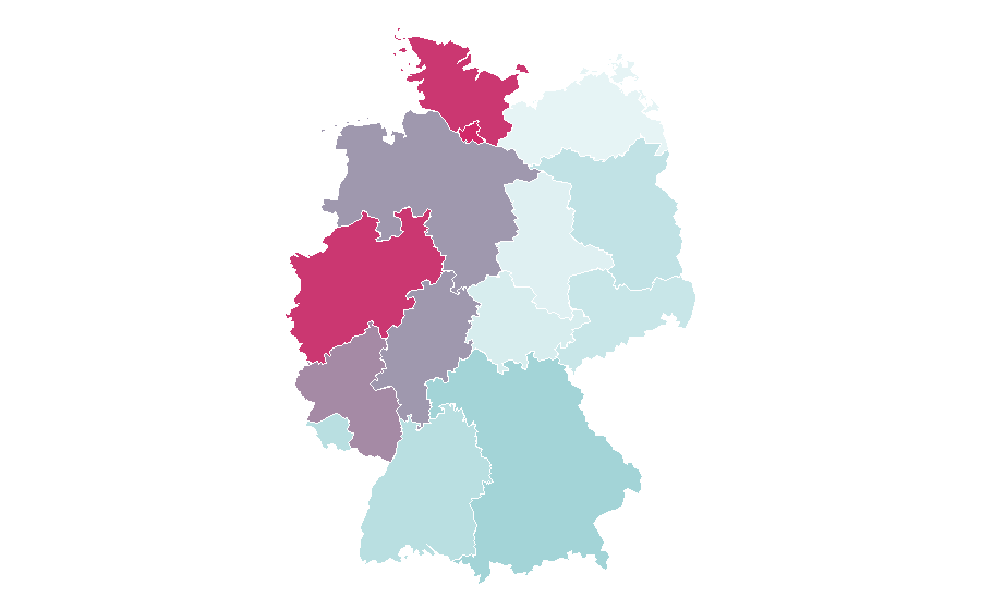 Affinity by region — Rogue One, Germany