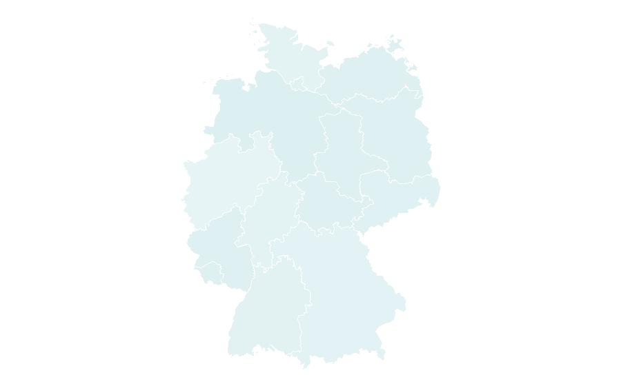 Affinity by region — Roland-Center, Germany