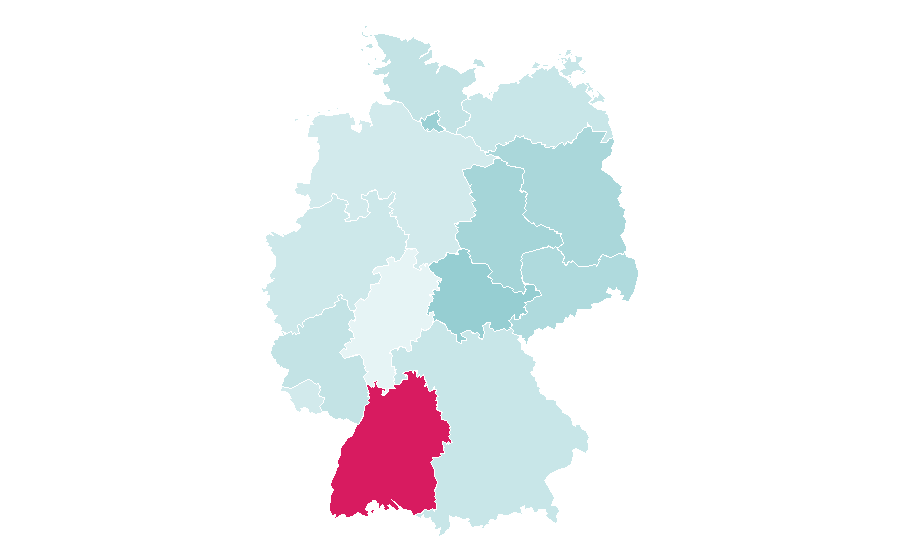 Affinity by region — Roland Emmerich, Germany