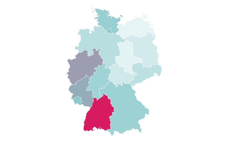 Affinity by region — Roller coaster, Germany
