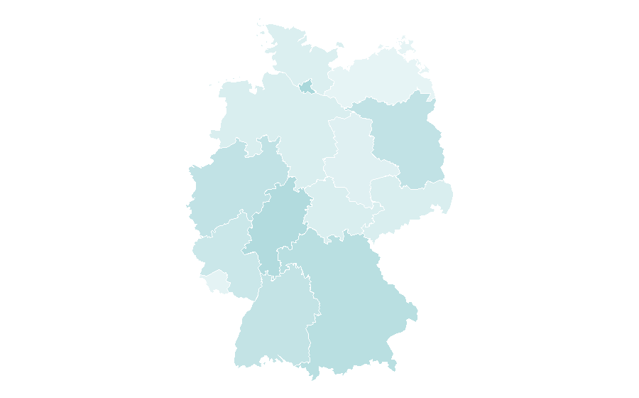 Affinity by region — Roller skates, Germany