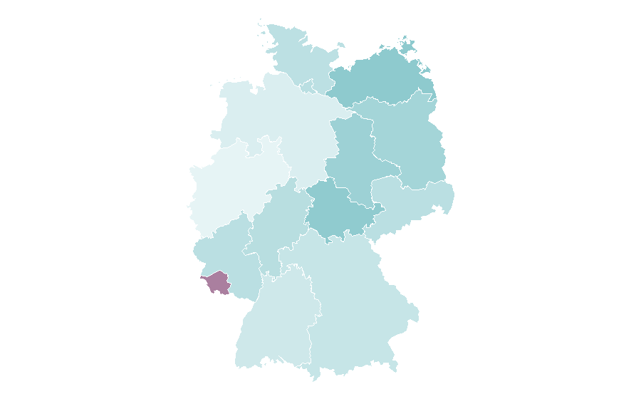 Affinity by region — Romantic music, Germany
