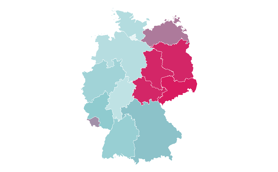 Affinity by region — Romina Power, Germany