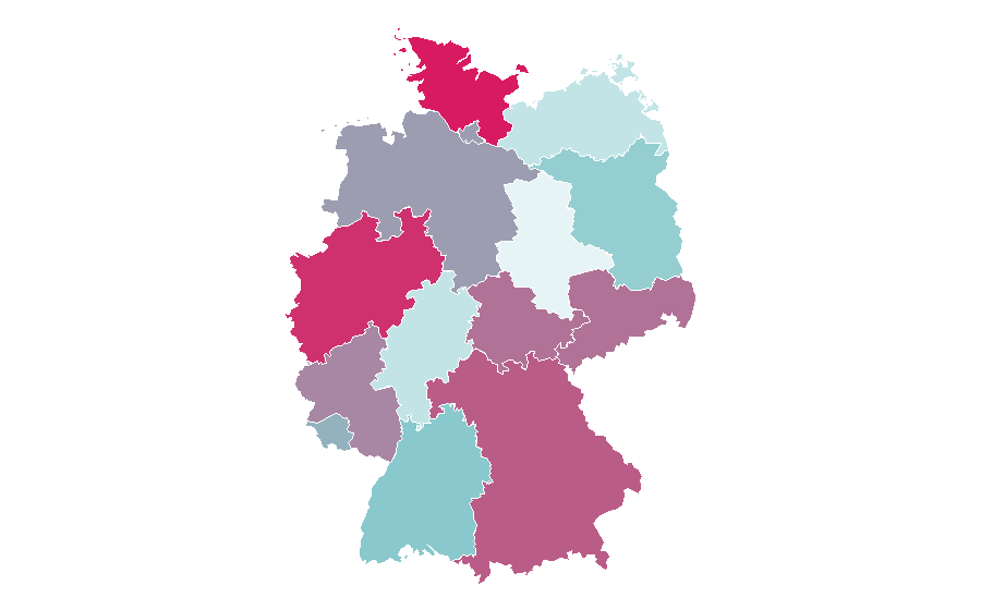Affinity by region — Ron Weasley, Germany