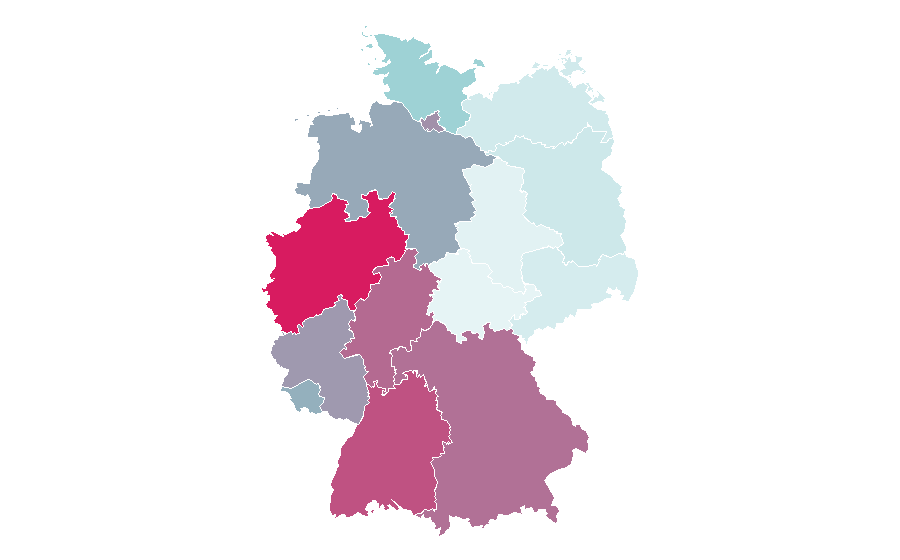 Affinity by region — Ronaldinho, Germany