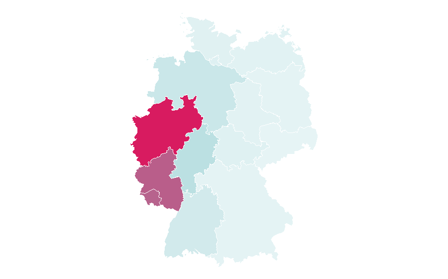 Affinity by region — Roompot Vakanties, Germany