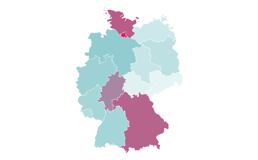 Affinity by region — Rory McIlroy, Germany