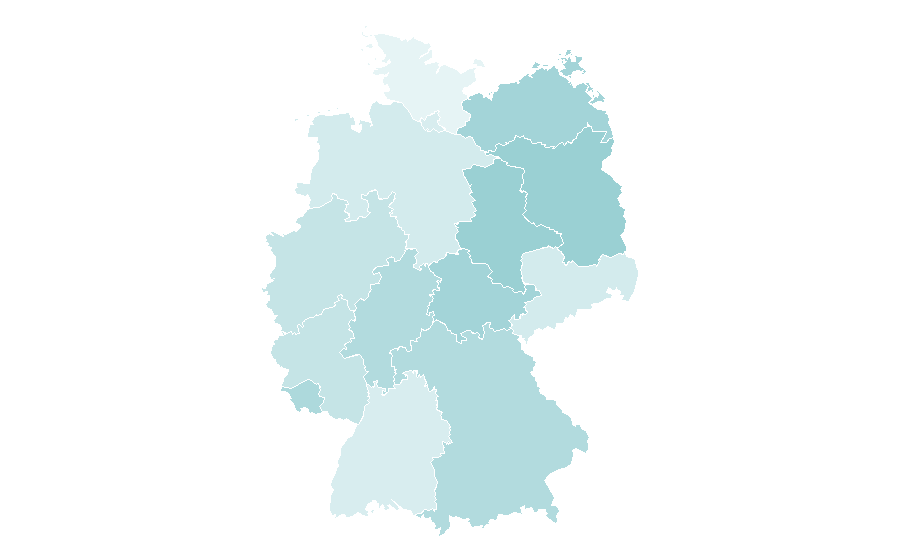 Affinity by region — Rose Byrne, Germany
